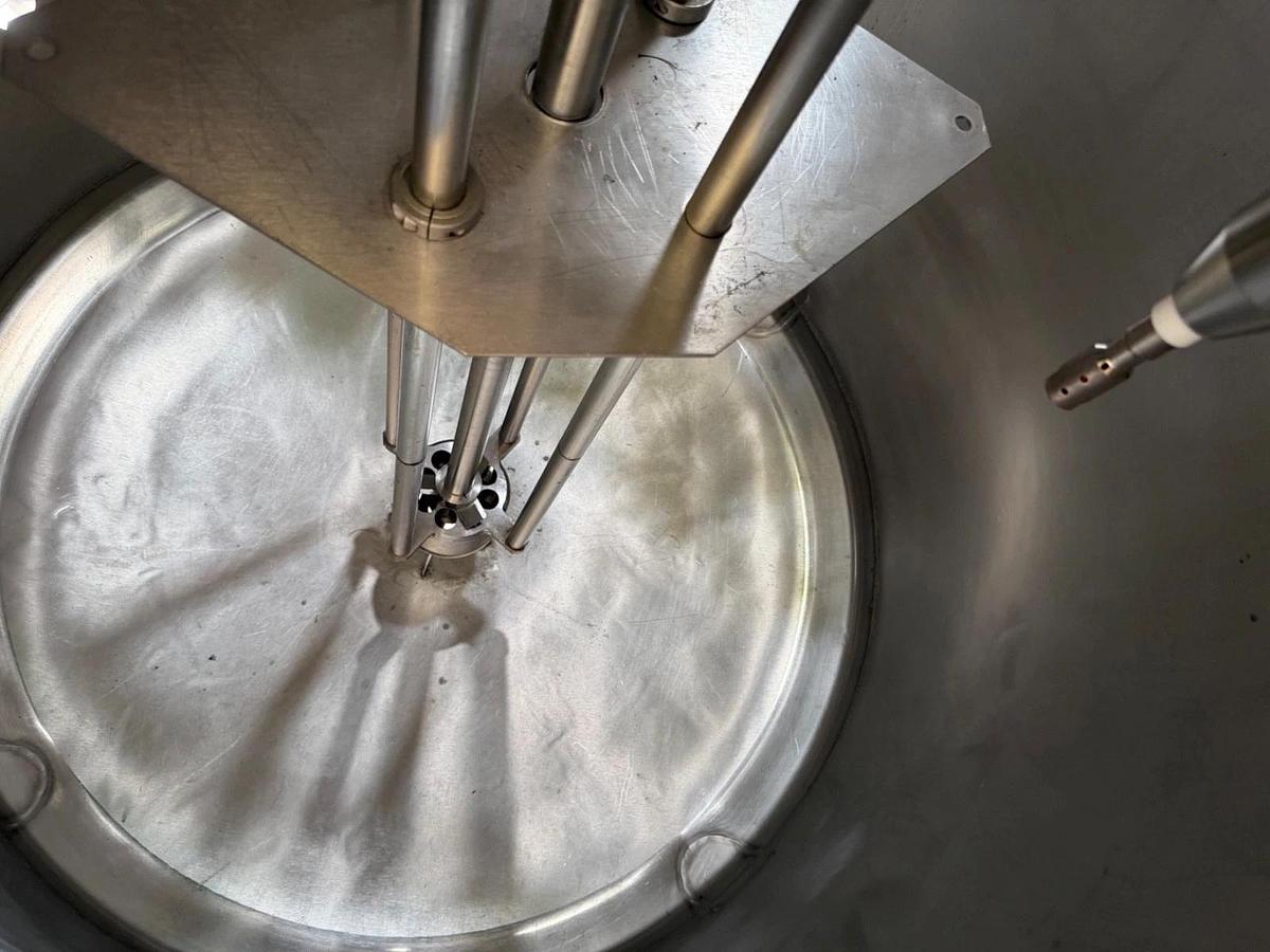 Used 500 Gallon ARDE Barinco Stainless High Shear Homogenizer Emulsifier Mixer 15HP