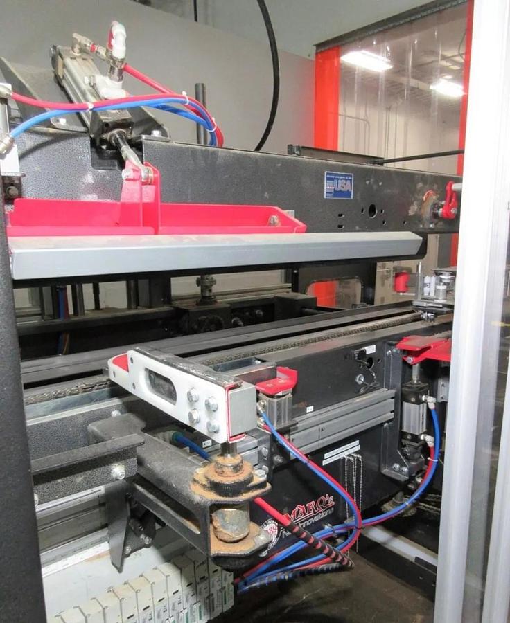 Used Marq Automatic Case Erector HPE220 RH Bottom Taper Box Former up to 15 CPM