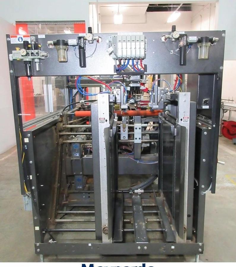 Used Marq Automatic Case Erector HPE220 RH Bottom Taper Box Former up to 15 CPM