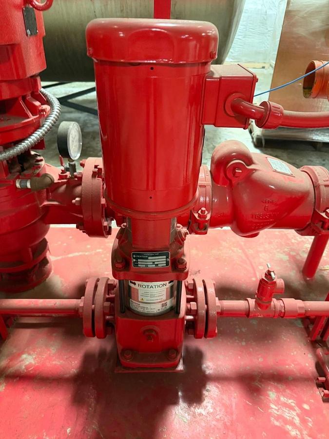 Geo-Systems USA Fire Pump Package Industrial Fire Protection System Skid