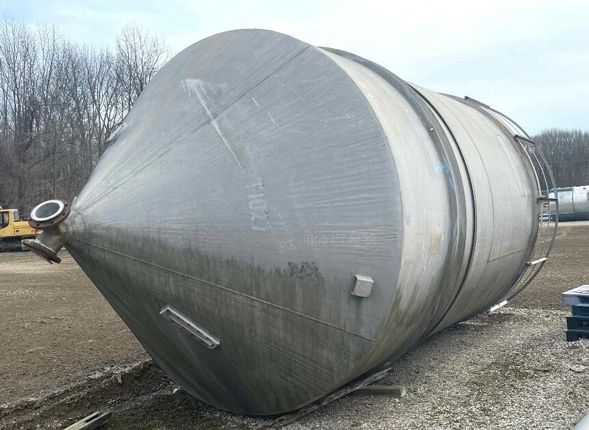 Used SILO PELLET RESIN SILO’S MFG BY CST STORAGE 12’ x 72  7000 cubic feet 4 availabl