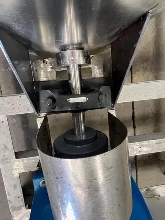 Used 125 Gallon Dixie Mixer 316 Stainless Steel Tank W High Shear Disperser  15 HP