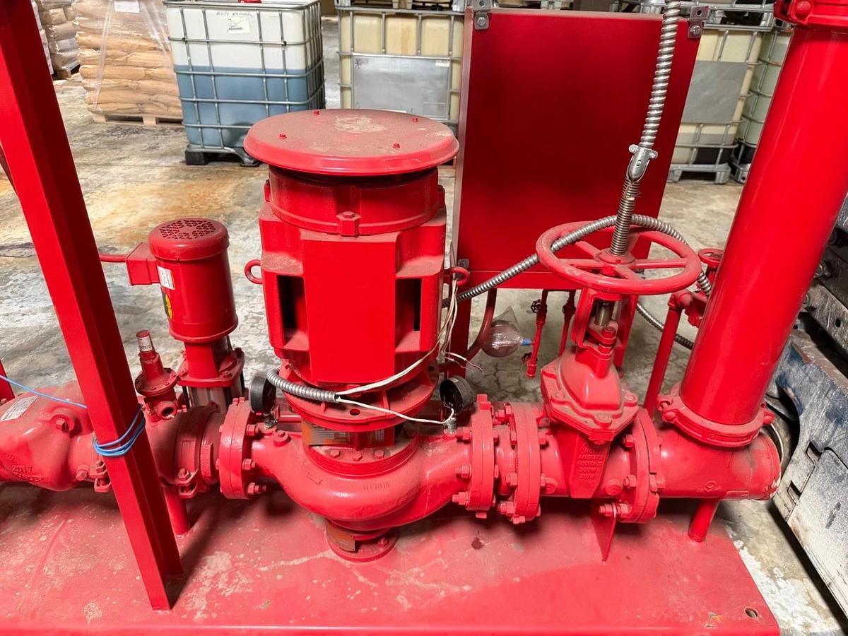 Geo-Systems USA Fire Pump Package Industrial Fire Protection System Skid