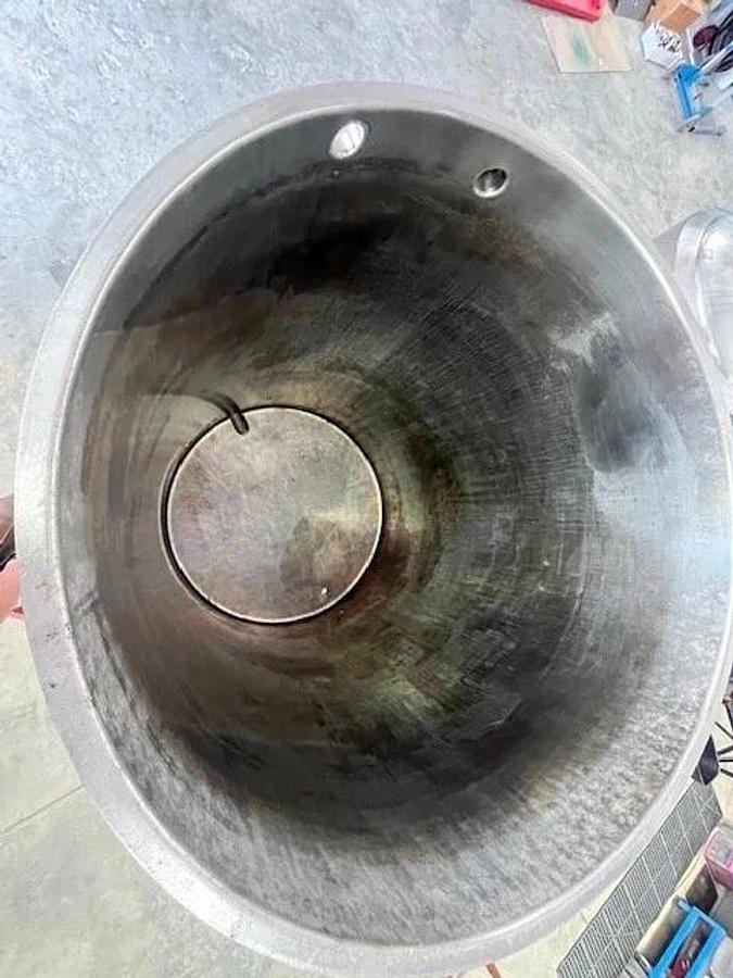 Used 360 Gallon 304 Stainless Steel Tank , Last used as a CIP Tank