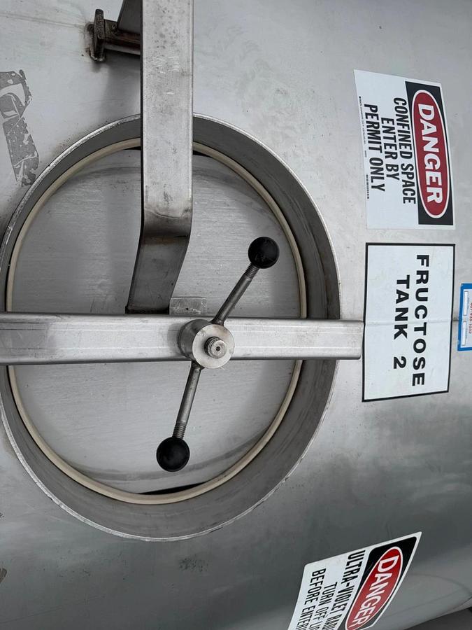Used 6500 Gallon 304 Stainless Steel Storage / Holding Tanks Food Grade – 2 Available