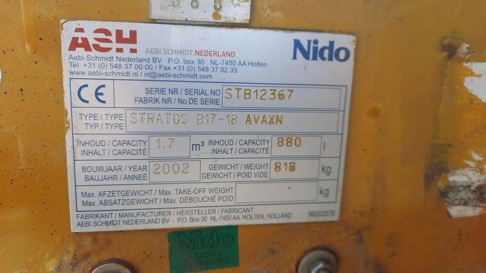 Gebruikt 2002 NIDO Stratos B17-18 AWAXN