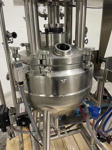 Used 20 LITER LEE TRI-MIX TURBO SHEAR KETTLE - S/S - VACUUM - JACKETED