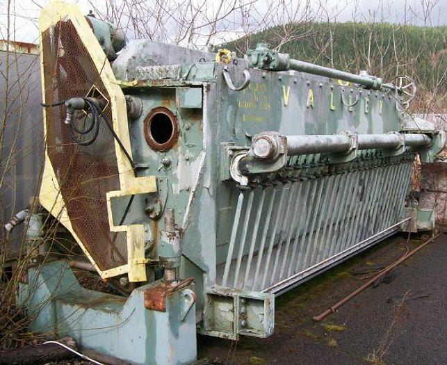 Used 115" (2.92M) VALLEY S/S PRESSURIZED HEADBOX