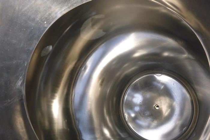 Used Tank, 125 Gallon, 316 Stainless Steel,  FV, 30 PSI, Fieldmeier, 24" X 52", #S743747