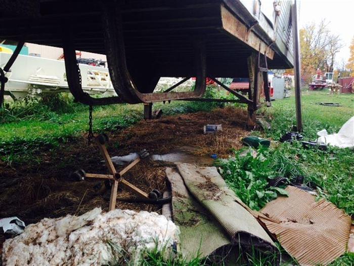 Used 1974 Trailmobile Storage Trailer