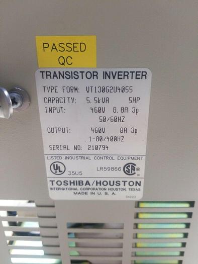 Used Toshiba VT130G2U4055 Transitor Inverter