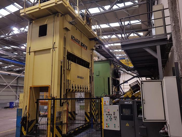 Used Press Sheet Stamping Hydraulic Loire Safe