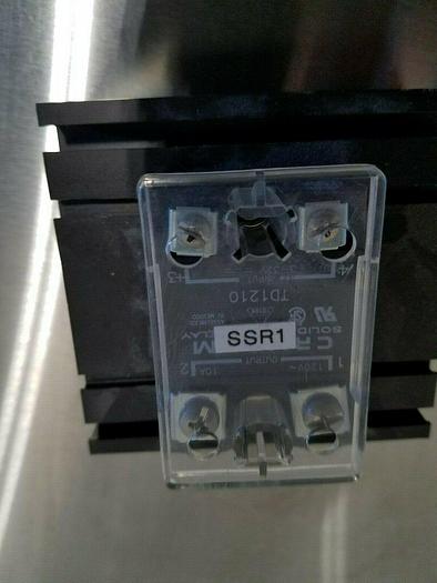 Used Crydom Solid-State Relay Switch TD1210 with Heat Sink Cooler FREE SHIPPING!