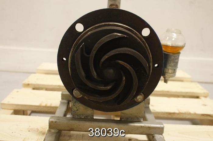 Used Goulds 3196 ST Pump Power End, 6" Stuffing Box #38039