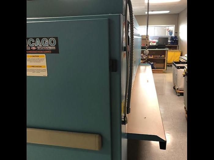 Used 2016 CHICAGO 20 X 136" GAS IRONER