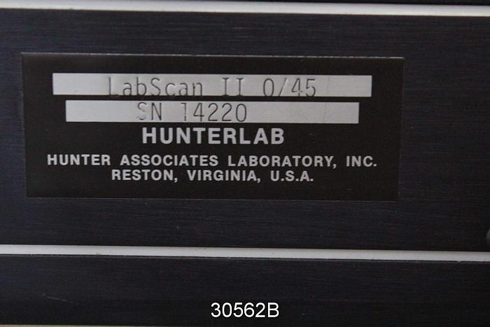 Used Hunterlab LABSCAN II Colorquest #30562