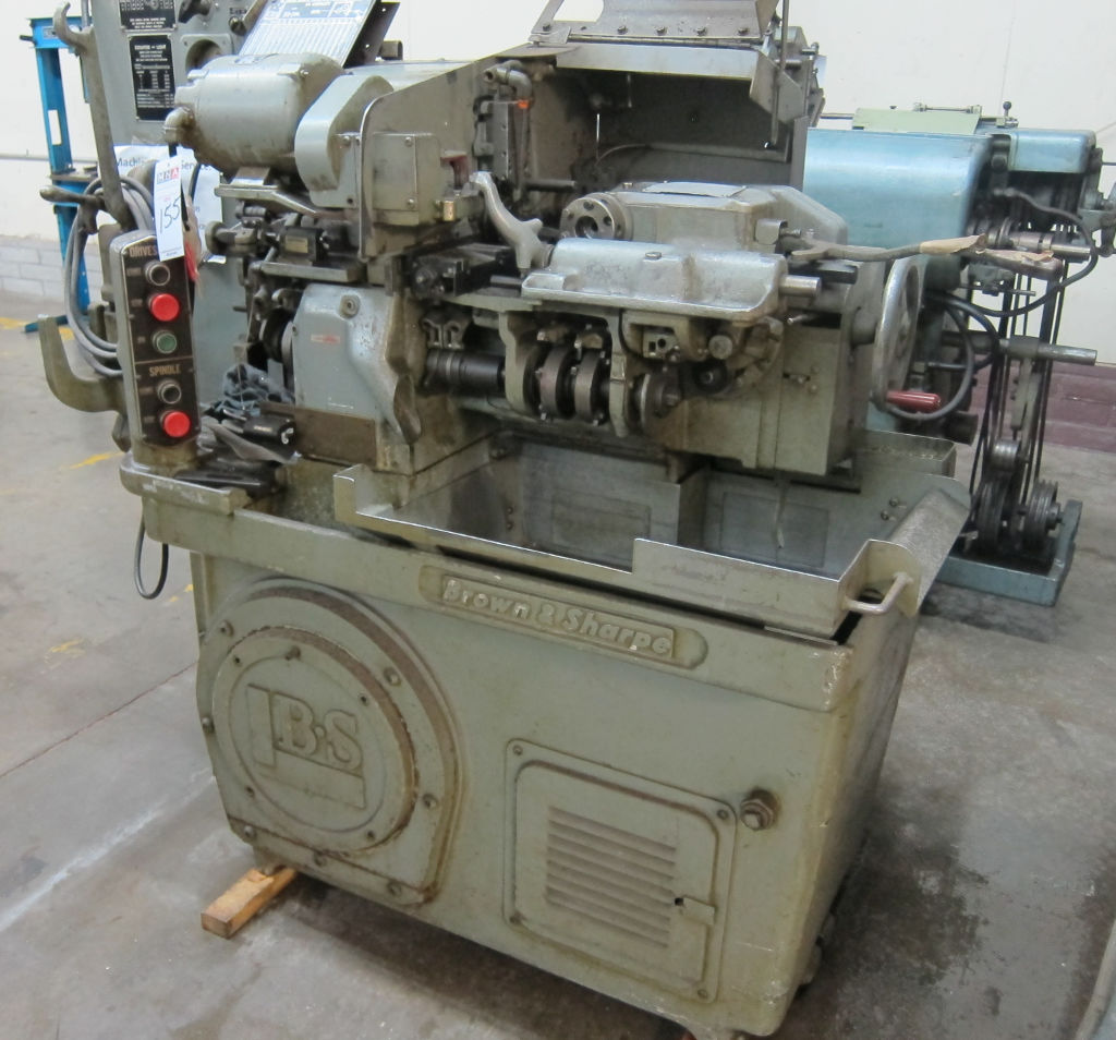 Used Brown & Sharpe #00 Automatic Screw Machine; Mfg. 1973