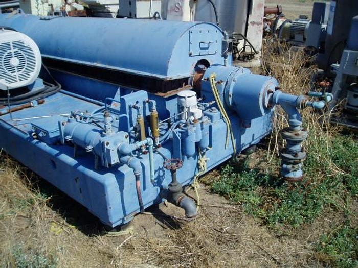 Used Centrifuge, Decanter, Humbolt-Wedag, Mdl B-3, 100 HP, C/st, #S732945
