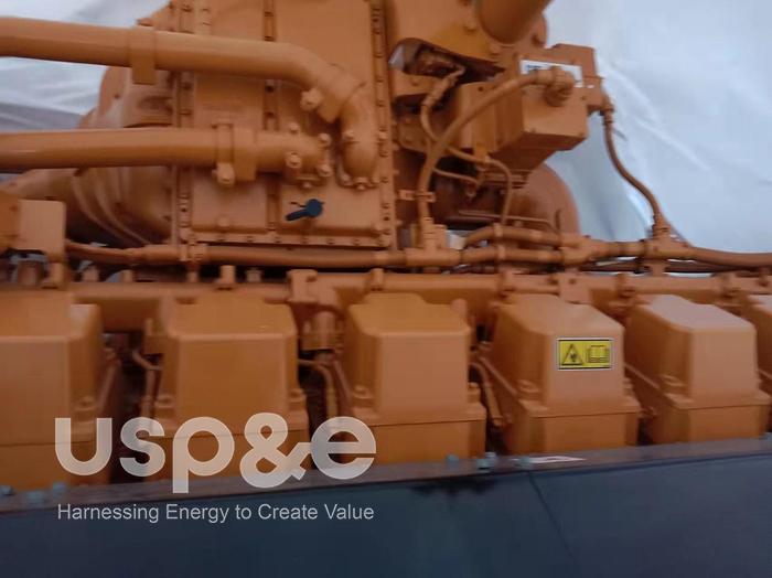 Used 2.5 MW 2018 New Caterpillar 3520H Natural Gas Generator Sets