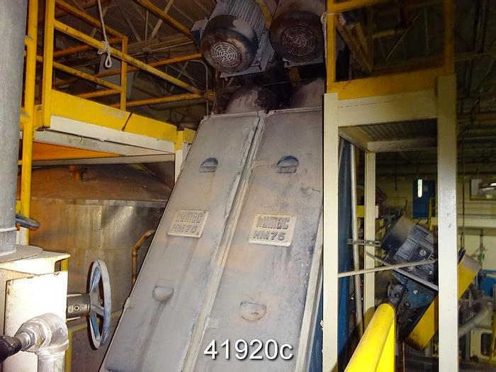 Used Hymac HM 75 Inclined Screw Thickener 1 Bank of 2 #41920