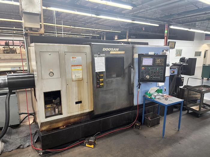 Used 2008 Doosan Puma TT1800SY CNC Lathe