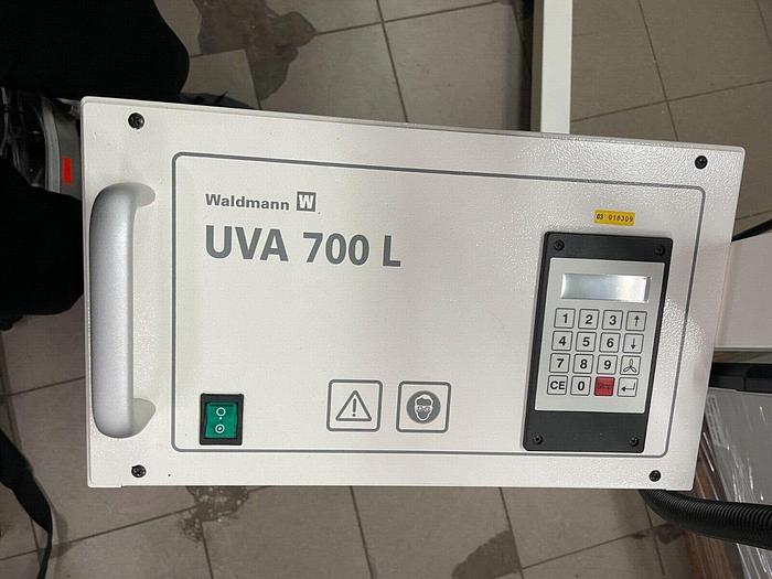 Used Waldmann UVA 700 L , UV therapy system