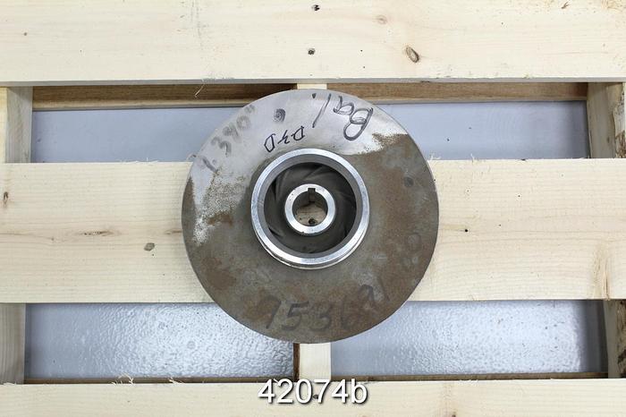 Used Worthington LR10 6-Vane Straight 9" Diameter Impeller #42074