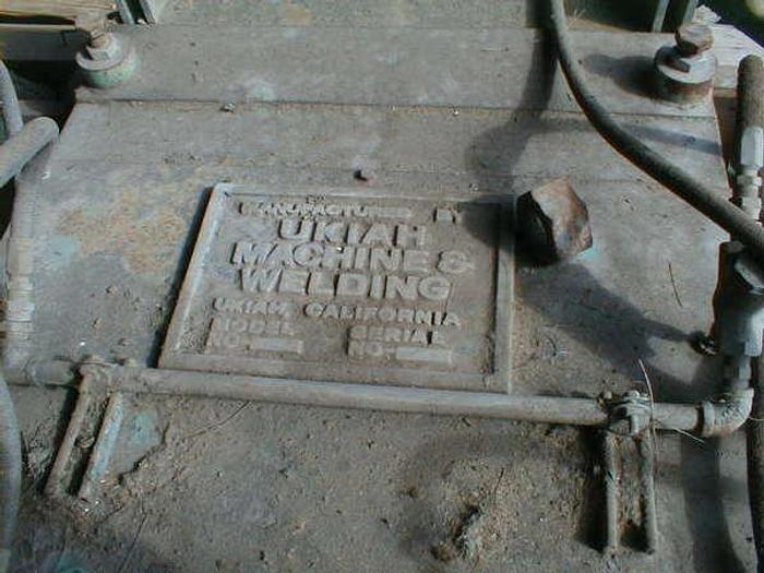 Used 8" x 30" Ukiah Gang Edger