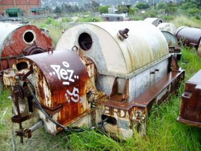 Used Centrifuge, Decanter, Bird, 40" X 60", 304 S/st, #C188714