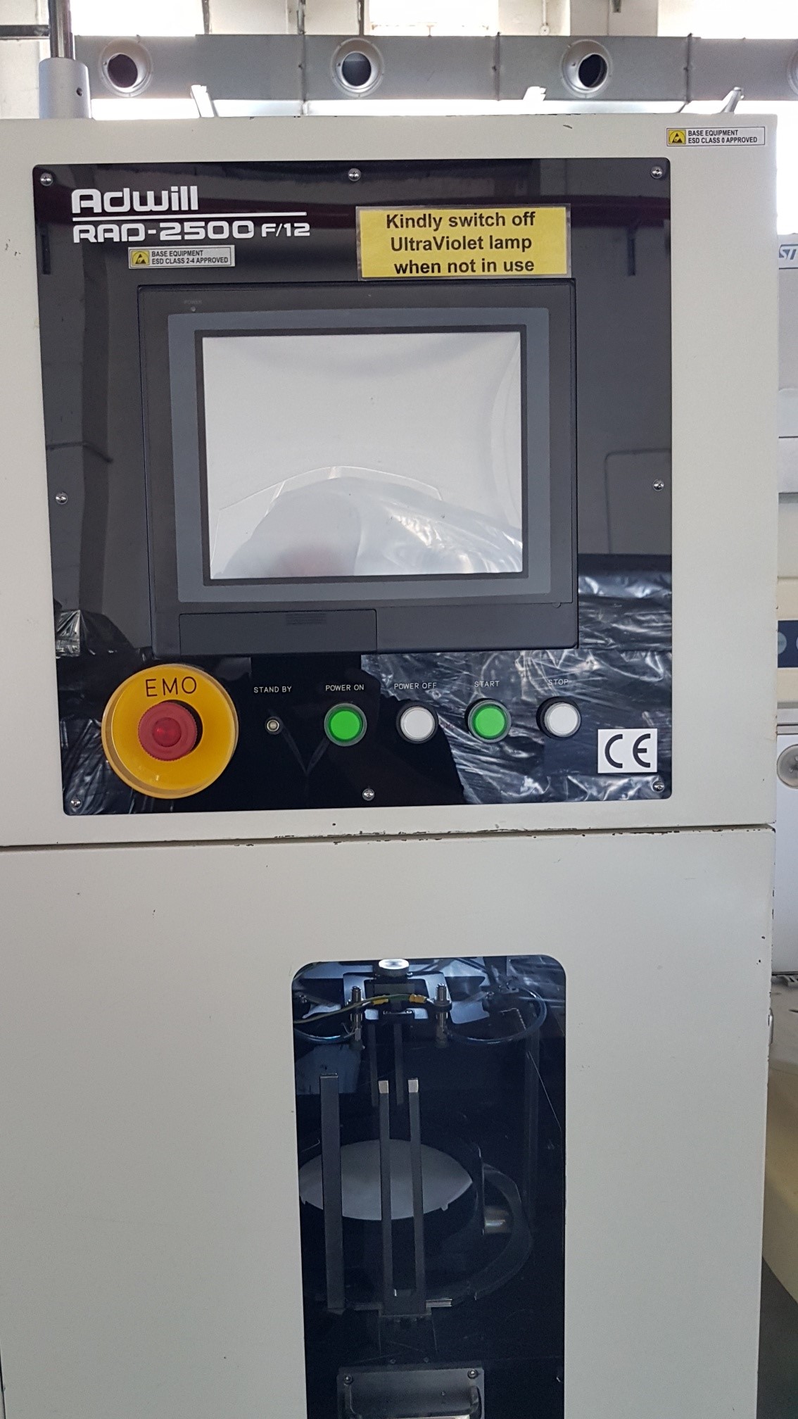 Used LINTEC RAD-2500F / 12RM Wafer Mounter