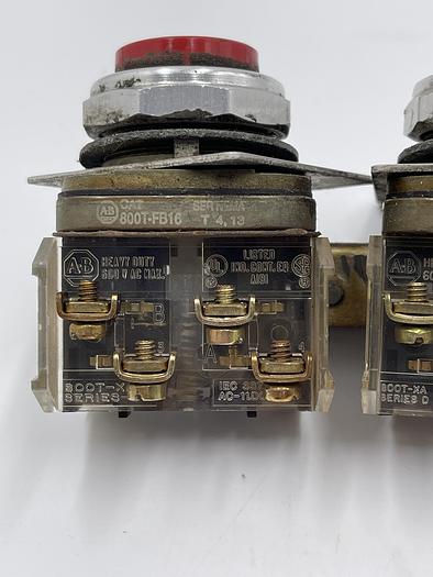 Used Allen-Bradley 800T-FB16 Ser T