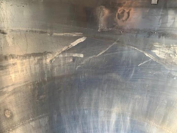 Used 400 Gallon Stainless Steel Jacketed Steam Mix Kettle