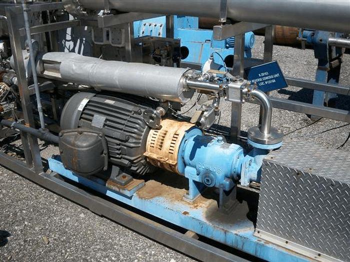 Used 1200 SQ. FT. MILLIPORE PRO-8/4 XP PROCESS REVERSE OSMOSIS SYSTEM – 316 S/S