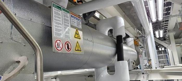 Unused Dryer, Paddle, Bepex, Model SJS-16-10, 304 Stainless Steel, Air Cooled Chiller #A744808