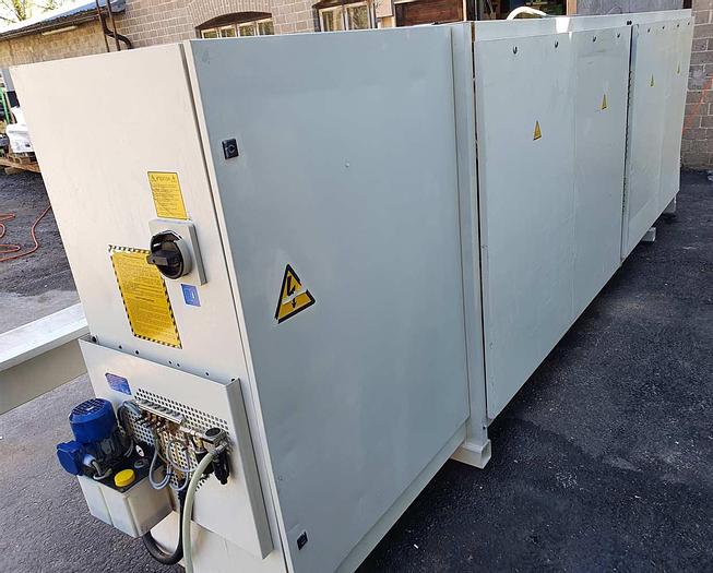 Used 2001 SCM Italy Automatic Throughfeed moulder SCM TOPSET XL, 7 heads