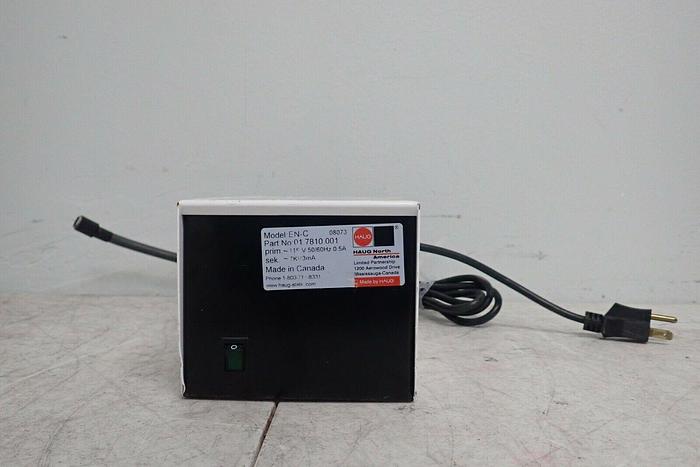 Used HAUG Model EN-C 01.7810.001 High Voltage Power Pack Transformer 115V