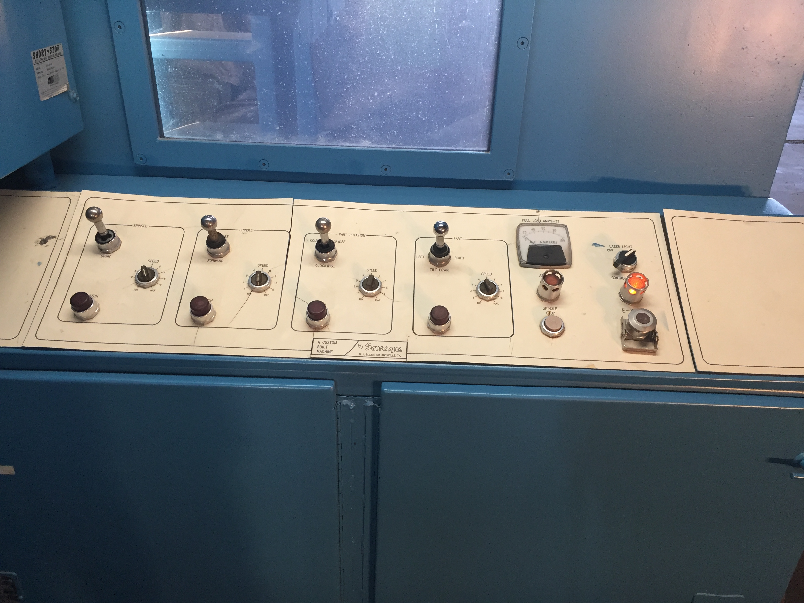 Used 60 HP Savage Abrasive Foundry Saw