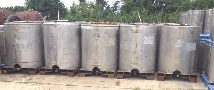 Used 330 GALLON CUSTOM METALCRAFT TOTES/TANKS – S/S – (9 AVAILABLE)