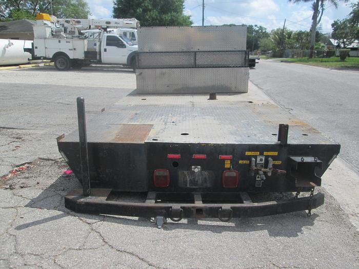 Used 8'x14' Flatbed Truck Bed with Toolbox