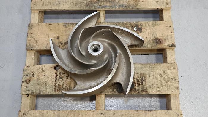 Used Goulds 3175 6x8x18 5-Vane Impeller #44431