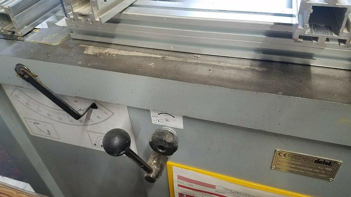 Used Detel Model M-29 Horizontal-vertical Boring Drilling Machine woodworking