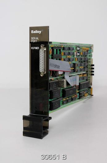 Used Abb NSPM01 Serial Port Module for Bailey ABB Network 90 System #30651