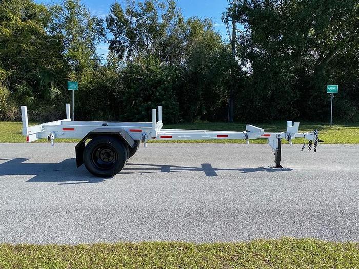 Used Reid PT15 SA EB Extendable Pole Trailer - 14101