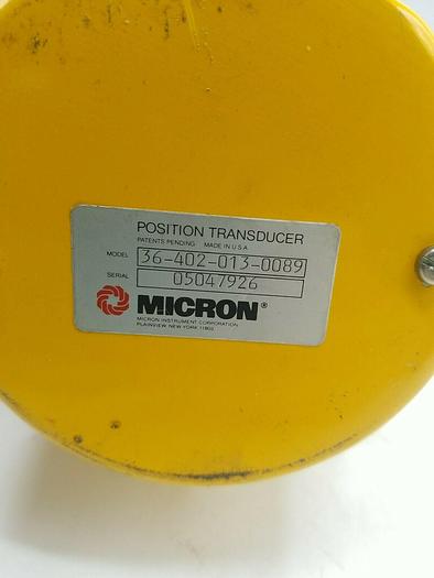 Used MICRON INDUSTRIES CORPORATION 36-402-013-0089