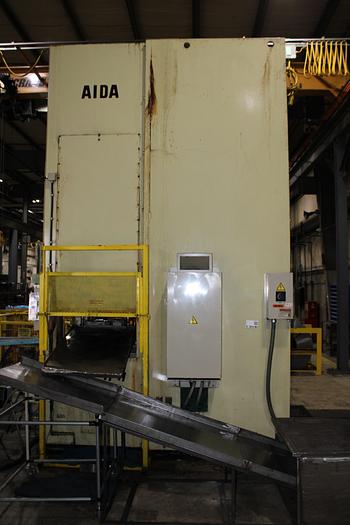 Used 550 TON AIDA MODEL S1-5000(E) STRAIGHT SIDE PRESS