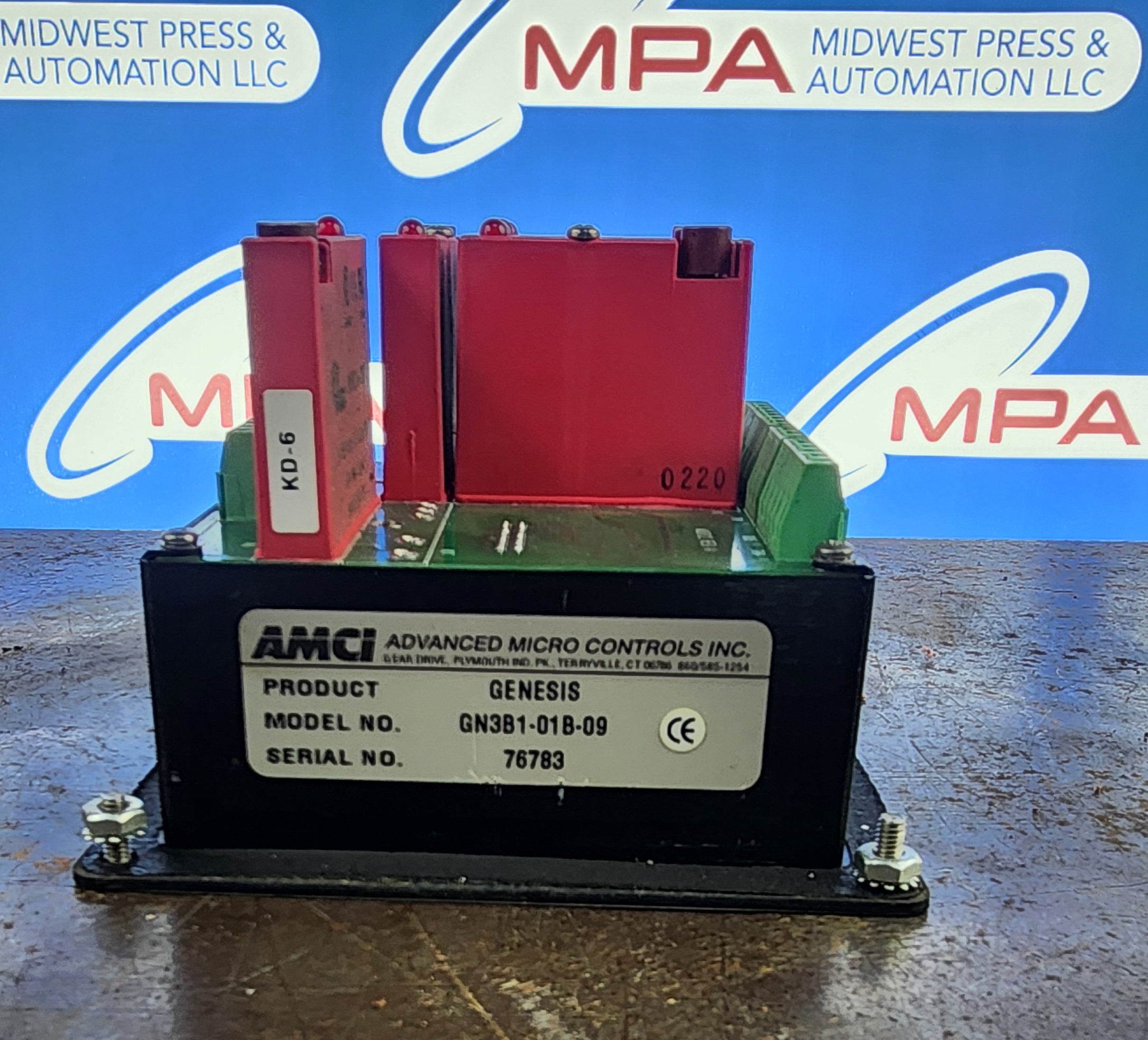 Used AMCI GN3B1-01B-09 Press Pro Genesis
