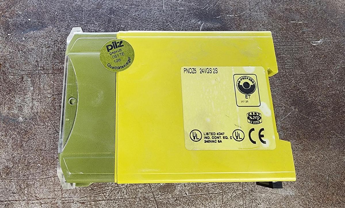 Used Pilz PNOZ5 24VGS2S 24 VDC Safety Relay