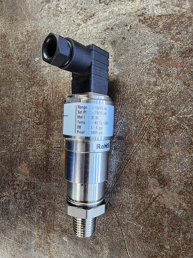 Prosense MPS25-1C-DV15D Pressure Switch