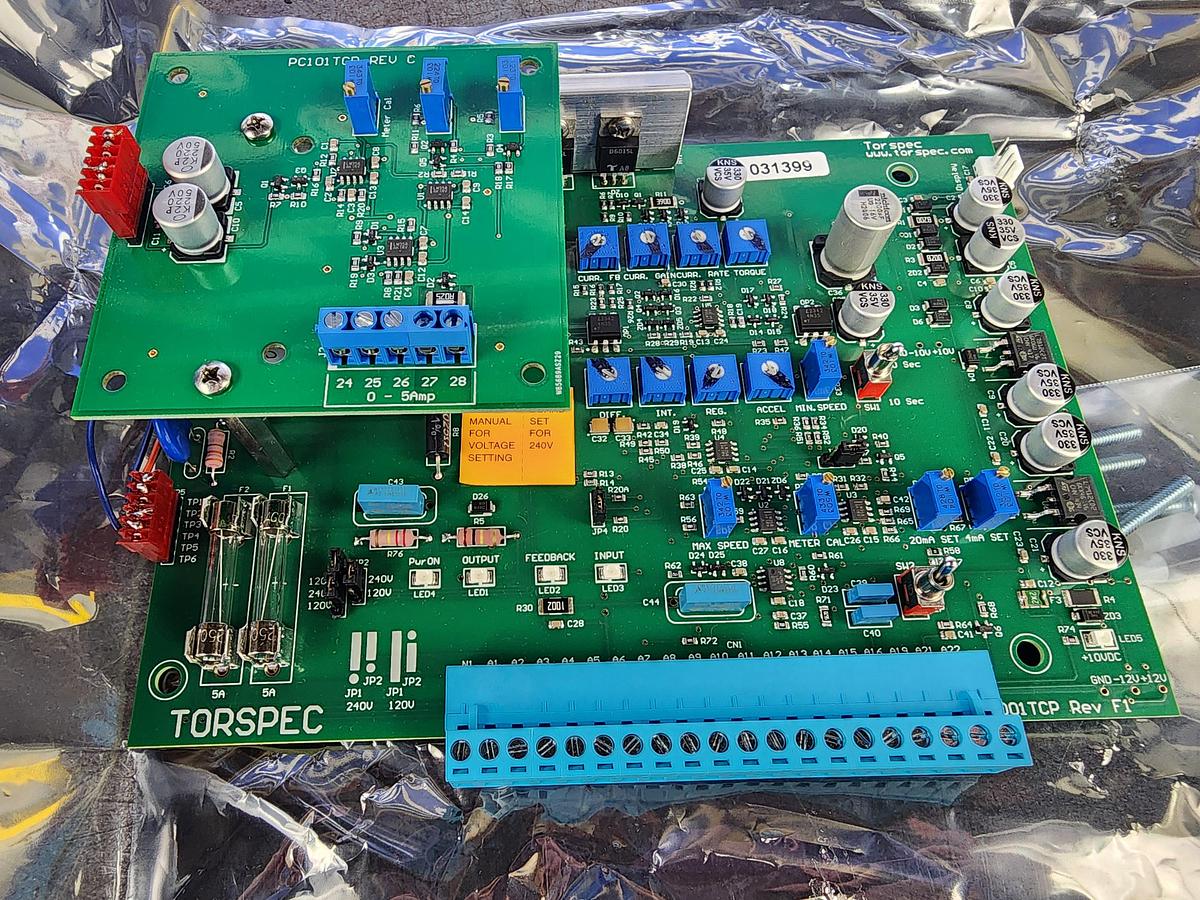 Torspec 5001TCP-PC101 Torque Board *Replaces Eddy Current Controls / SCRB* See Description