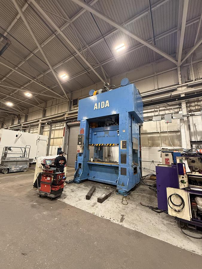 Used 1996 AIDA MODEL PMX-S2-400 STRAIGHT SIDE PRESS